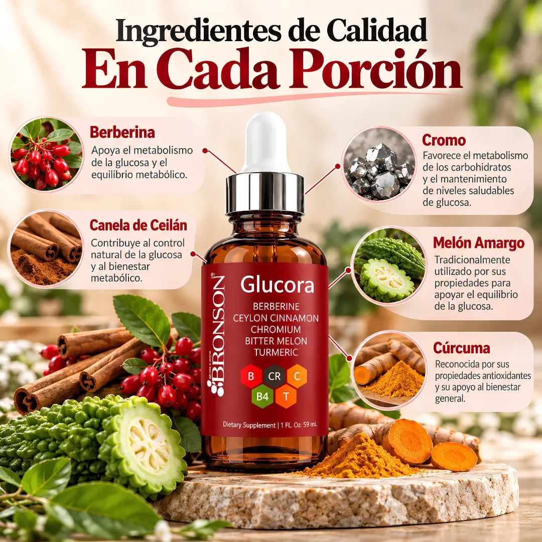 Glucora - Controla el azucar en tu sangre sin pastas o inyecciones