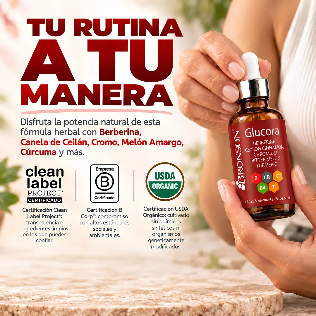 Glucora - Controla el azucar en tu sangre sin pastas o inyecciones